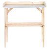 Mesa De Cultivo De Madera 82x38x78 Cm Hi