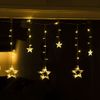 Cotina De Luces Estrellas Fairy Con 63 Leds Hi