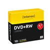 Intenso Dvd+rw 4.7gb, 4x 4,7 Gb 10 Pieza(s)