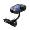 Car Dab Digital Radio Transmisor Fm Bluetooth Car Kit Manos Libres Aux Audio Broadcast Qc3.0 Carga Rápida (negro)