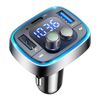 Transmisor Fm Tarjeta Tf U Disco Reproductor De Mp3 Pd18w Tipo C Qc3.0 Cargador Usb Manos Libres Compatible Con Bluetooth 5.0 Car Kit (negro)