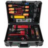 Caja De Herramientas Electricista 128 Pzas 1/4"+1/2" 911.0628 Ks Tools