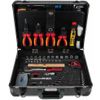 Caja De Herramientas Electricista 128 Pzas 1/4"+1/2" 911.0628 Ks Tools