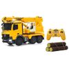 Grúa Teledirigida Mercedes-benz Arocs Liebherr Amarilla 1:20 Jamara