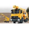 Grúa Teledirigida Mercedes-benz Arocs Liebherr Amarilla 1:20 Jamara