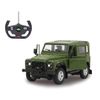Coche Todoterreno Teledirigido Land Rover Defender Verde 1:14 Jamara