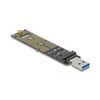 Delock Convertidor Para M.2 Nvme Pcie Ssd Con Usb