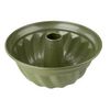 Molde Bundt 25 Cm Zenker Acero  Antiadherente Ilag - Color Verde.