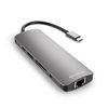 Hub Sharkoon Usb-c 3.0  Combo Adapter Gris