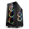 Caja Atx Sharkoon Rev 200 Rgb Ventana Izquierda