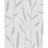 Topchic Papel De Pared Reed Plumes Gris Metalizado Noordwand