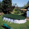 Cubierta De Piscina Ovalada Para Invierno Pvc Verde 525 Cm Summer Fun