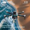 Veanxin Z101 2.4g Wifi Fpv Drone Rc Cuadricóptero Plegable (4k 2 Baterías)