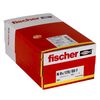 Pasador Para Clavos Nf 8x120/80 Con Cuello Grueso Caja De 100 Fischer