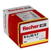 Clavo Nf 5x30/5 Con Cuello Grueso Caja De 100 Fischer