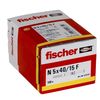 Pasador Nf 5x40/15 Con Cuello Grueso Caja De 100 Fischer