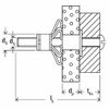 Fischer Fijación Metal Cavidades Con Gancho Angular Hm 5x65 H 50 Pzas Fischer