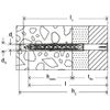 Fischer Estructura Fijación Con Set Tornillos Sxrl 10 X 140 T 50 Pzas Fischer