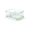 Contenedor Rectangular De Alimentos Con Doble Compartimento Interior Glasslock De 670 Ml - Mcrk067a