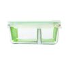 Contenedor Rectangular De Alimentos Con Doble Compartimento Interior Glasslock De 1000 Ml - Mcrk100a