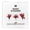 Washi Stickers Flores De Cerezo - 200 Piezas