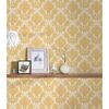 Papel Pintado A.s. Création Barroco Oro Y Beige - As-344925 - 53 Cm X 10,05 M