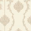 Papel Pintado A.s. Création Barroco Beige Crema Claro - As-344932 - 53 Cm X 10,05 M