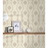 Papel Pintado A.s. Création Barroco Beige Crema Claro - As-344932 - 53 Cm X 10,05 M