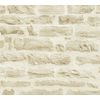 Papel Pintado A.s. Création Piedra Beige Crema Claro - As-355803 - 53 Cm X 10,05 M