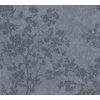 Papel Pintado Livingwalls Flores Azul Oscuro - As-374061 - 53 Cm X 10,05 M