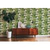 Papel Pintado Livingwalls Hojas Tropicales Verde - As-378624 - 53 Cm X 10,05 M