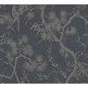 Papel Pintado Livingwalls Diseño Oriental Gris Carbón - As-378673 - 53 Cm X 10,05 M