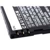 Batería Para Nokia 6600 Slide, 3,7v, 1200mah/4,4wh, Li-ion, Recargable