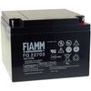 Fiamm Batería De Plomo-sellada Fg22703 Vds, 12v, 27ah/324wh, Lead-acid, Recargable