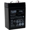 Fiamm Recambio De Batería Para Linterna Halógena Johnlite 6v 4 5ah, 6v, 4500mah/27wh, Lead-acid, Recargable