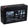 Fiamm Recambio De Batería Para Equipos De Limpieza Alarmas 6v 12ah (reemplaza También 10ah), 6v, 12ah/72wh, Lead-acid, Recargable