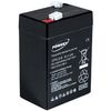 Powery Batería De Gel Para Equipos De Limpieza Cortadora De Césped 6v 4,5ah (reemplaza También 4ah 5ah), 6v, 4,5ah/27wh, Lead-acid, Recargable