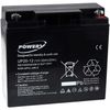 Powery Batería De Gel Para Sai Apc Smart-ups Rbc7 20ah (reemplaza También 18ah), 12v, 20ah/240wh, Lead-acid, Recargable