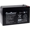 Firstpower Batería De Gel Fp1270 Vds, 12v, 7ah/84wh, Lead-acid, Recargable