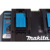 Cargador Doble Makita Modelo Dc18rd Para Baterías De Tipo Block 9,6v-14,4v Nimh / 14,4v-18v Li-ion Original, 9,6v-18v