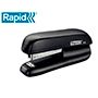 Grapadora Rapid F5 Mini Plastico Capacidad De Grapado 10 Hojas Usa Grapas N 10 Color Negro