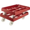 Plataforma Con Ruedas Plástico Keeeper Rolf 61 X 41 X 19 Cm 300kg Rojo