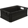 Caja De Almacenaje, Plástico, Gris Grafito, 45 L