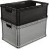 Caja De Almacenaje Plástico Keeeper Robert 60 X 40 X 22 Cm 45l Gris