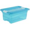 Cubo De Almacenaje Con Tapa Plástico Keeeper Cornelia 4l Azul