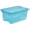 Cubo De Almacenaje Con Tapa Plástico Keeeper Cornelia 4l Azul