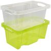 Caja Almacenaje Con Asas Plástico Keeeper Franz 35x21x15cm 6,5l Verde