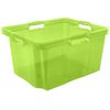 Caja Almacenaje Con Asas Plástico Keeeper Franz 43x35x23 Cm 24l Verde