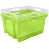 Caja Almacenaje Con Asas Plástico Keeeper Franz 43x35x23 Cm 24l Verde