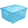 Caja Almacenaje Con Asas Plástico Keeeper Franz 52x43x26 Cm 44l Azul